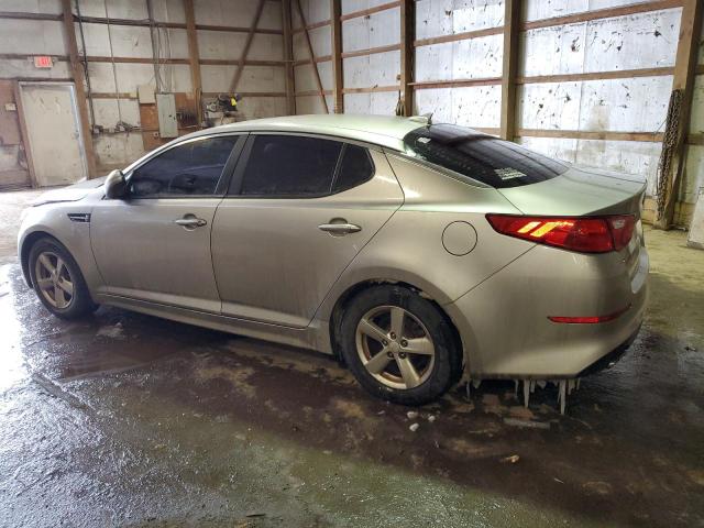 KNAGM4A75F5547716 - 2015 KIA OPTIMA LX SILVER photo 2