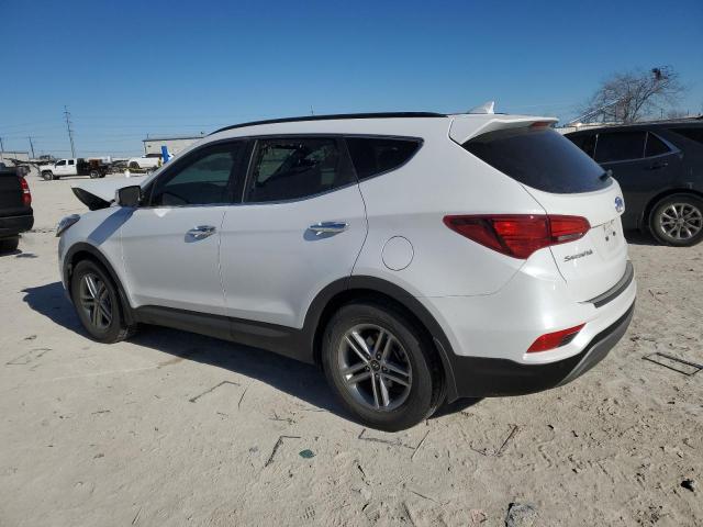 5NMZU3LB9JH100092 - 2018 HYUNDAI SANTA FE S WHITE photo 2