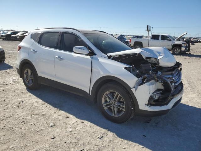 5NMZU3LB9JH100092 - 2018 HYUNDAI SANTA FE S WHITE photo 4