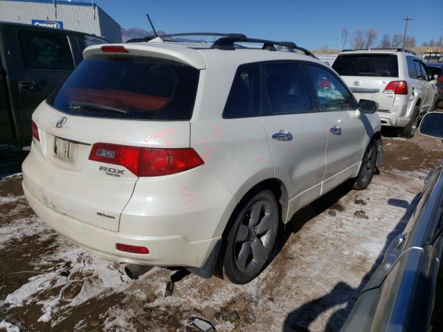 5J8TB18257A002934 - 2007 ACURA RDX WHITE photo 3