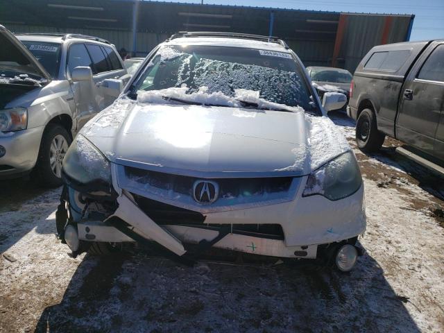 5J8TB18257A002934 - 2007 ACURA RDX WHITE photo 5