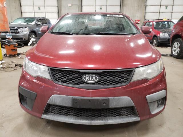 KNAFU6A28A5308133 - 2010 KIA FORTE EX RED photo 5