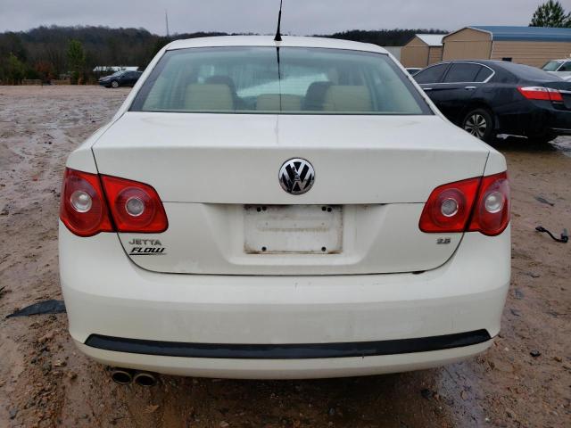 3VWEF71K97M194481 - 2007 VOLKSWAGEN JETTA WOLFSBURG WHITE photo 6