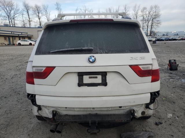 WBXPC9C41AWJ31416 - 2010 BMW X3 XDRIVE30I WHITE photo 6