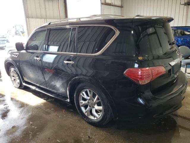 JN8AZ2NE0E9064721 - 2014 INFINITI QX80 BLACK photo 2