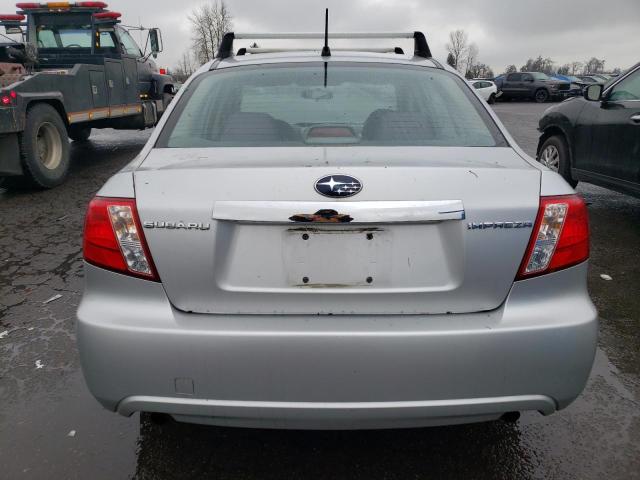 JF1GE61678H508460 - 2008 SUBARU IMPREZA 2.5I SILVER photo 6