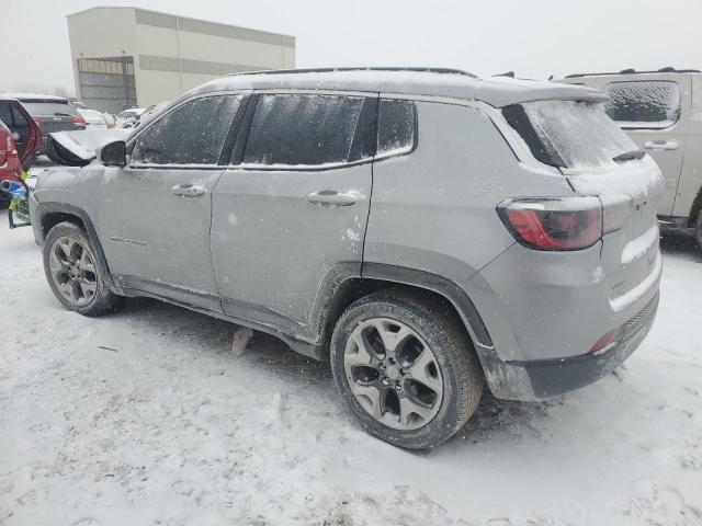 3C4NJCCB0KT662720 - 2019 JEEP COMPASS LIMITED SILVER photo 2
