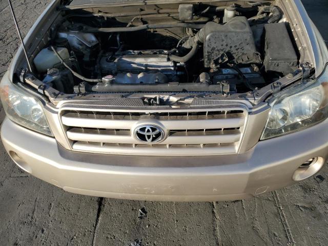 JTEGD21A150107471 - 2005 TOYOTA HIGHLANDER TAN photo 11