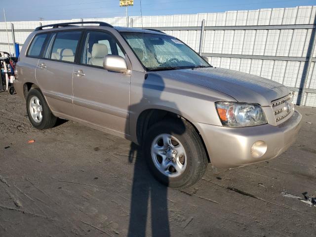 JTEGD21A150107471 - 2005 TOYOTA HIGHLANDER TAN photo 4