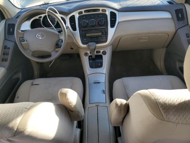 JTEGD21A150107471 - 2005 TOYOTA HIGHLANDER TAN photo 8