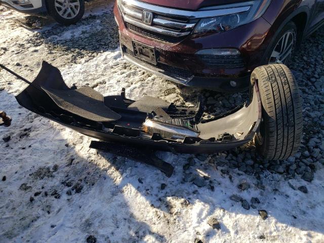 5FNYF4H54EB014873 - 2014 HONDA PILOT EXL BURGUNDY photo 13