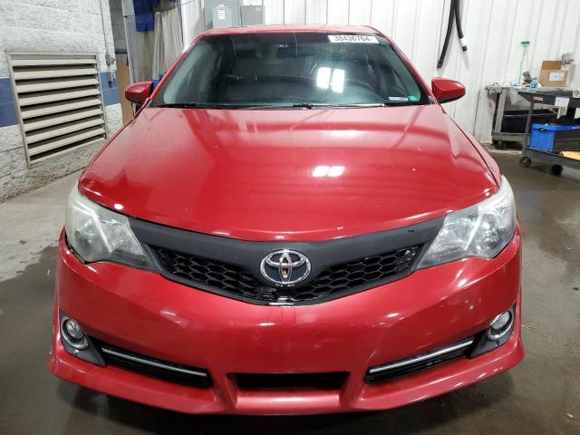 4T1BF1FK0CU620281 - 2012 TOYOTA CAMRY BASE RED photo 5