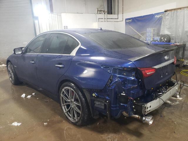 JN1FV7AR4KM830514 - 2019 INFINITI Q50 RED SPORT 400 BLUE photo 2