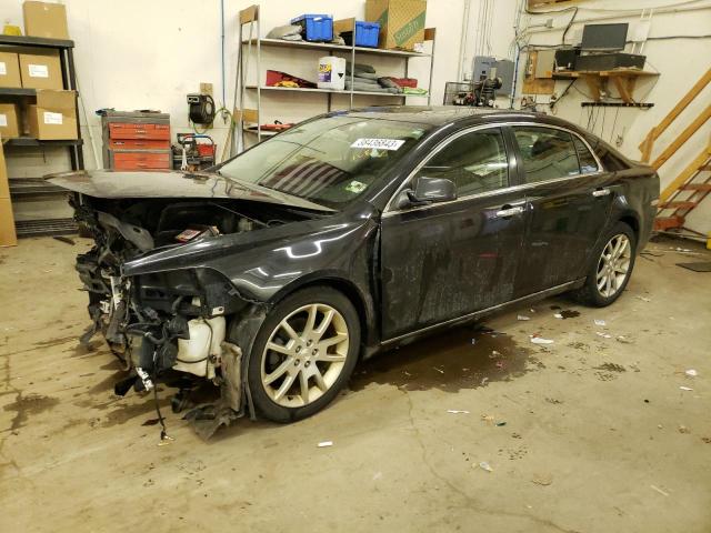 1G1ZE5E09CF154778 - 2012 CHEVROLET MALIBU LTZ შავი ფოტო 1