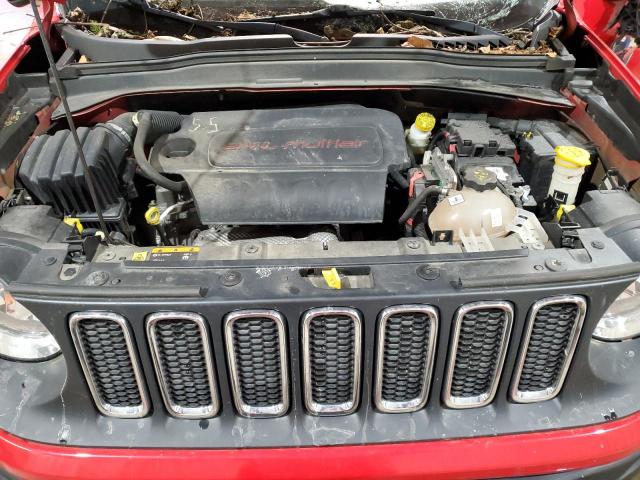 ZACCJBBT2GPC46128 - 2016 JEEP RENEGADE LATITUDE RED photo 12