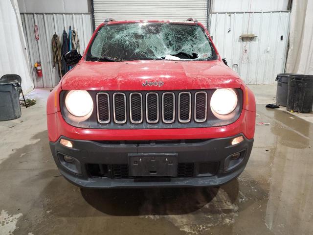 ZACCJBBT2GPC46128 - 2016 JEEP RENEGADE LATITUDE RED photo 5