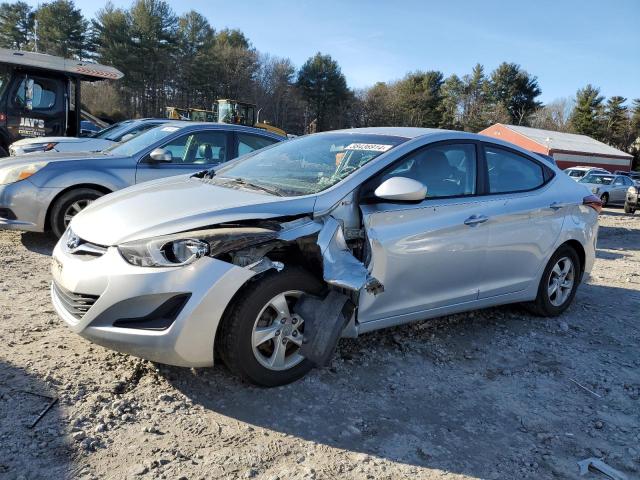 KMHDH4AE3EU181361 - 2014 HYUNDAI ELANTRA SE SILVER photo 1