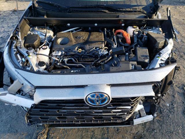 2T3B6RFV9NW037369 - 2022 TOYOTA RAV4 XLE PREMIUM SILVER photo 12