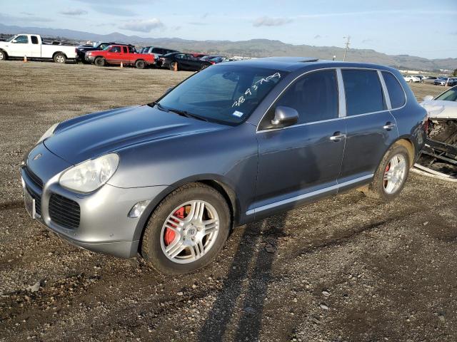 WP1AC29P25LA90084 - 2005 PORSCHE CAYENNE TURBO GRAY photo 1