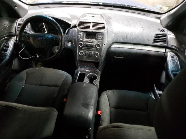 1FM5K8AR2HGC10058 - 2017 FORD EXPLORER POLICE INTERCEPTOR BLUE photo 8