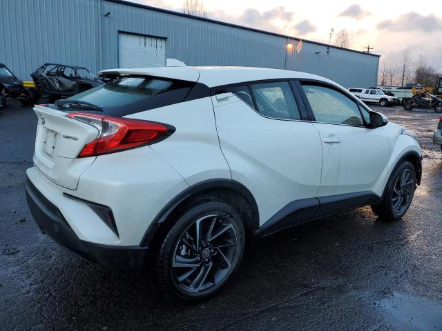 JTNKHMBX7M1110591 - 2021 TOYOTA C-HR XLE WHITE photo 3