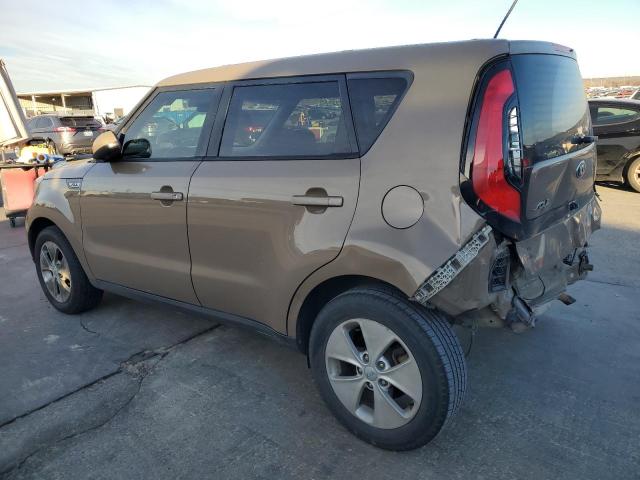 KNDJN2A22F7211928 - 2015 KIA SOUL TAN photo 2