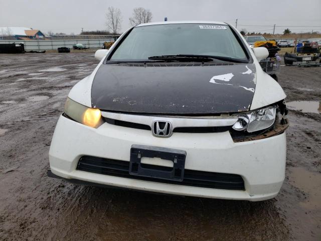 1HGFA16526L144271 - 2006 HONDA CIVIC LX WHITE photo 5