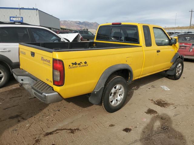 1N6ED26T3YC391109 - 2000 NISSAN FRONTIER KING CAB XE YELLOW photo 3