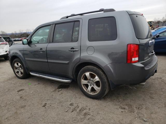 5FNYF4H53DB056627 - 2013 HONDA PILOT EXL GRAY photo 2