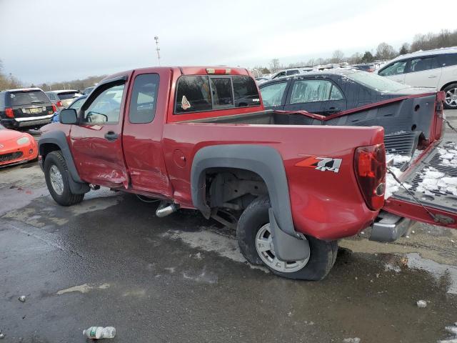 1GCDT196868186001 - 2006 CHEVROLET COLORADO RED photo 2