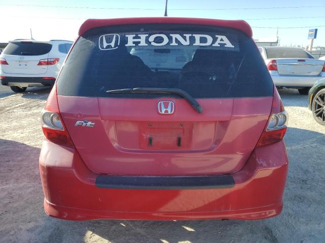 JHMGD38607S027581 - 2007 HONDA FIT S 红色 照片 6