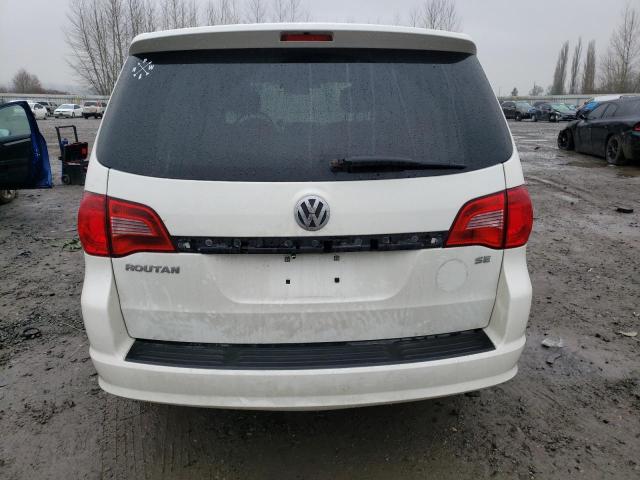 2V8HW34199R549922 - 2009 VOLKSWAGEN ROUTAN SE WHITE photo 6