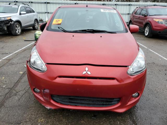 ML32A4HJ6EH003572 - 2014 MITSUBISHI MIRAGE ES RED photo 5