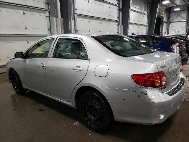 JTDBL40E89J044354 - 2009 TOYOTA COROLLA BASE GRAY photo 2