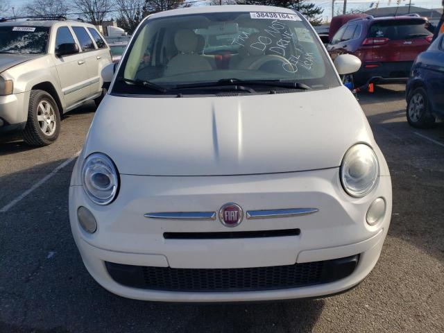 3C3CFFAR9CT349164 - 2012 FIAT 500 POP WHITE photo 5