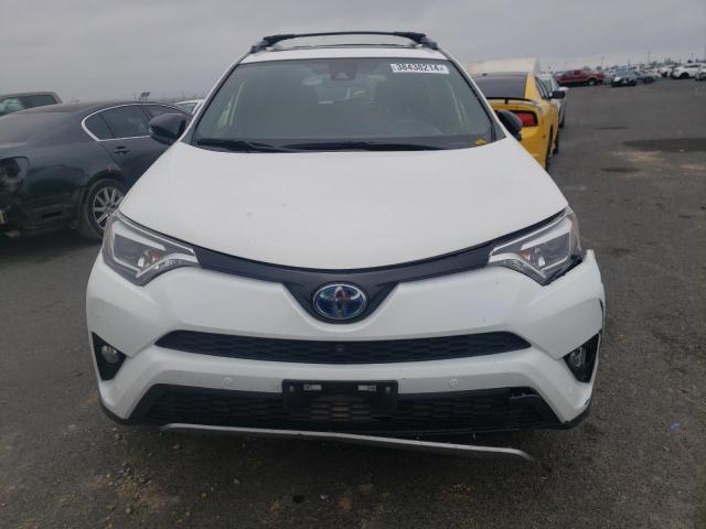 JTMJJREV9JD247991 - 2018 TOYOTA RAV4 HV SE WHITE photo 5