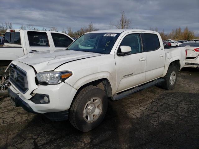 5TFAX5GNXLX187645 - 2020 TOYOTA TACOMA DOUBLE CAB WHITE photo 1