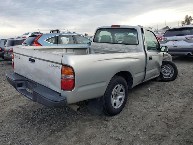 5TENL42N54Z457602 - 2004 TOYOTA TACOMA SILVER photo 3