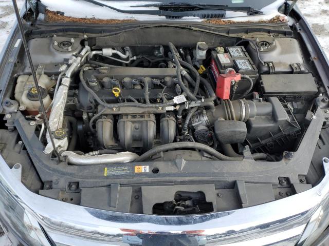 3FAHP0HA4CR440003 - 2012 FORD FUSION SE GRAY photo 11