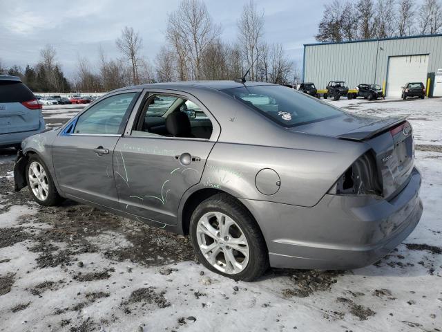 3FAHP0HA4CR440003 - 2012 FORD FUSION SE GRAY photo 2