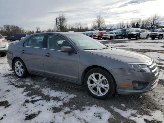 3FAHP0HA4CR440003 - 2012 FORD FUSION SE GRAY photo 4