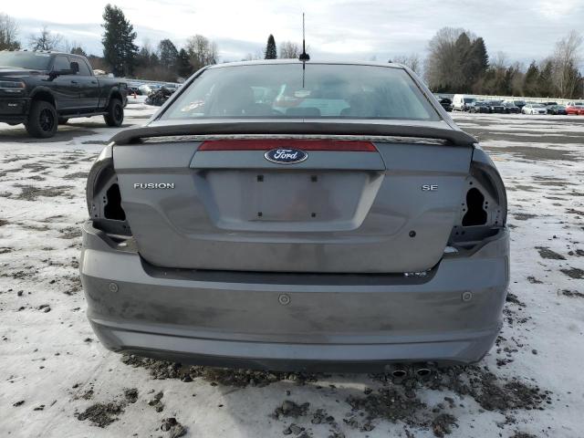 3FAHP0HA4CR440003 - 2012 FORD FUSION SE GRAY photo 6