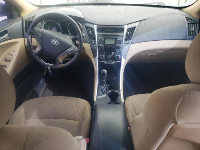 5NPEB4AC1BH032705 - 2011 HYUNDAI SONATA GLS BLUE photo 8