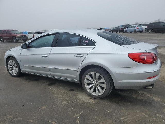 WVWMP7AN8AE536800 - 2010 VOLKSWAGEN CC SPORT SILVER photo 2