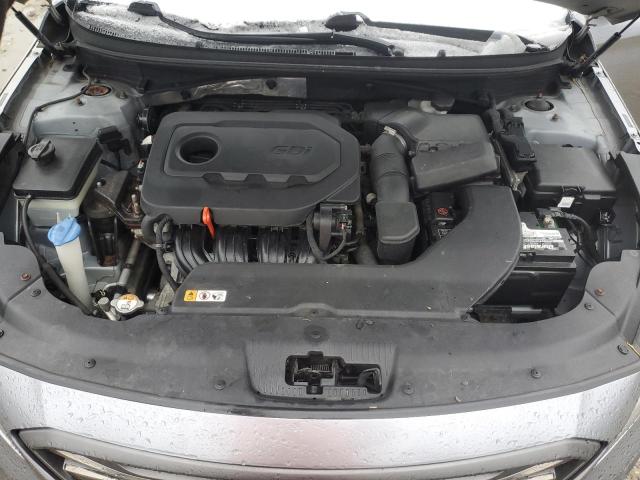 5NPE34AF9FH093507 - 2015 HYUNDAI SONATA SPORT SILVER photo 11