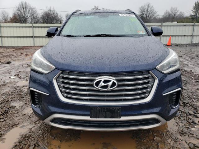 KM8SMDHF4HU191659 - 2017 HYUNDAI SANTA FE SE BLUE photo 5