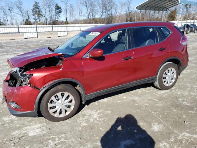 KNMAT2MT5GP613194 - 2016 NISSAN ROGUE S RED photo 1