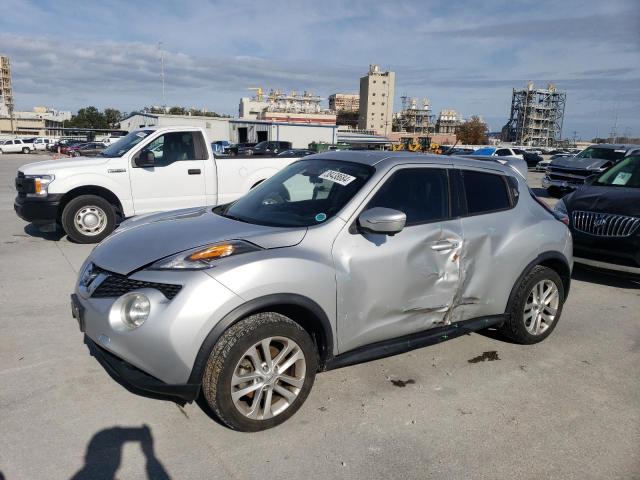 JN8AF5MV1FT554004 - 2015 NISSAN JUKE S SILVER photo 1