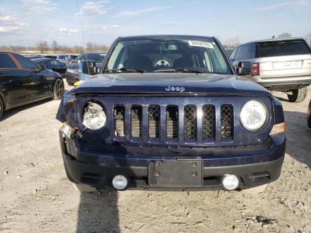 1C4NJRFB9DD280211 - 2013 JEEP PATRIOT LATITUDE BLUE photo 5