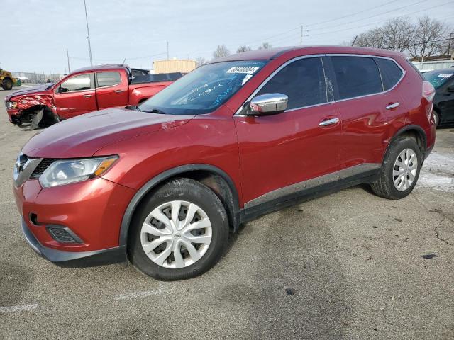 KNMAT2MV8FP562998 - 2015 NISSAN ROGUE S RED photo 1